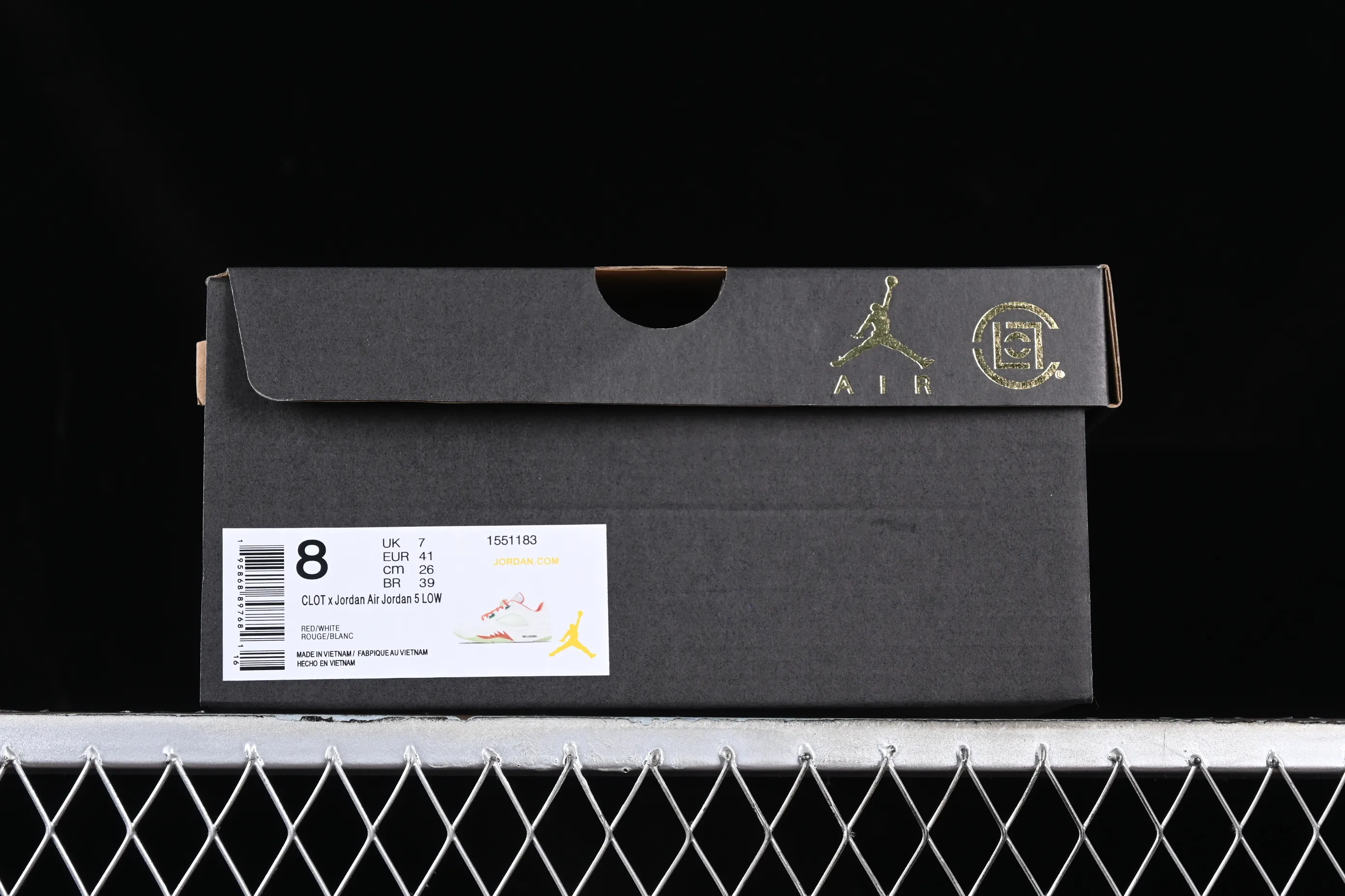 All categories Air Jordan Jordan series basketball shoes Air Jordan 5 Air Jordan 5 Low AJ5 Joe 5 white jade silk low-top basketball shoes 1551183